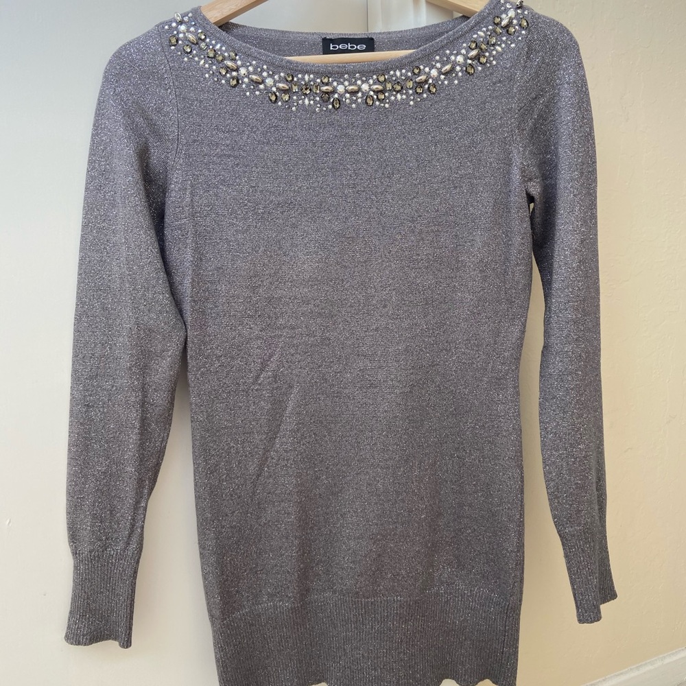 Gray Bebe Top - image 1